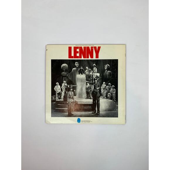 LP Lenny Orig Broadway Cast Live Recording Double Album 1971 Blue Thumb Records - Picture 3 of 11